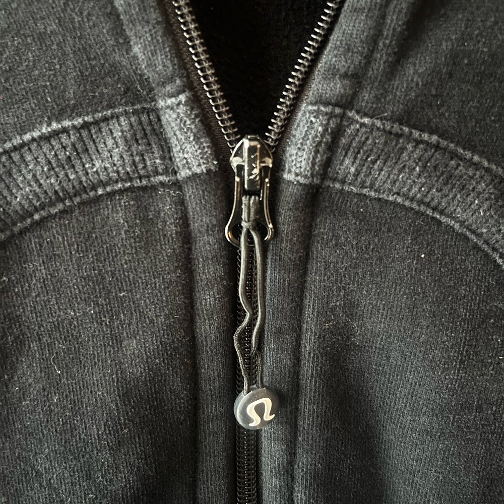 lululemon athletica Black Zip-Up Scuba Hoodie - Picture 2 of 2